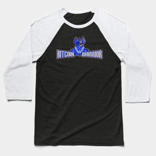 bitcoin warrior - skeleton halloween Baseball T-Shirt